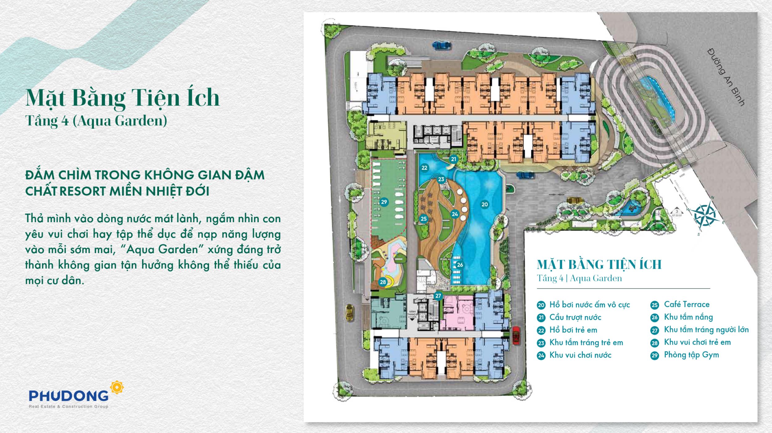 Aqua Garden – Tầng 4